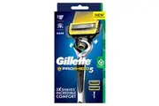 Gillette Fusion Proshield Flexball Razor Handle + 2 Cartridges, Shave Care