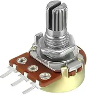 XYWHPGV WH148 1K Ohm Variable Resistors Single Turn Rotary Carbon Film Taper Potentiometer 1pcs(7ceb5 e25d0 c269c f016b 9453c 953ec