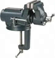 Super-Junior Clamp-On Vise, 4" Jaw Width, 2-1/4" Jaw Opening, 2" Throat (Model C
