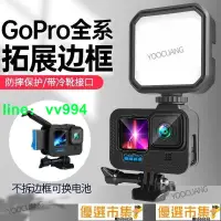 在飛比找樂天市場購物網優惠-優選!GoPro111098765兔籠邊框保護邊框相機可側開