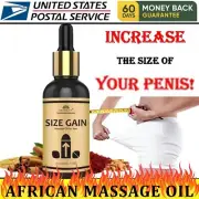Herbal Massage Oil For Men (30ml) Male Size Gain, Increased Timing, Man Energy
