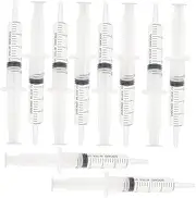 20ml Plastic Injection Set 10pcs Accurate Scale Liquid Measurer for Glue Adhesive Ink Perfumes Essential Oils