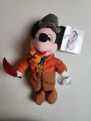 NWT Walt Disney Christmas Carol BOB CRATCHIT Mickey Mouse 9" Plush Figure