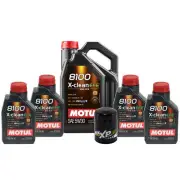 9L Motul 8100 X-CLEAN EFE 5W30 Wix XP Filter Motor Oil Change Kit API SN