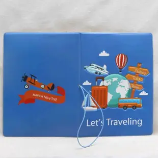 台灣現貨-文創旅遊印象3D立體壓紋旅行護照夾 護照保護套 皮革護照套 機票文件夾 證件套 旅遊週邊商品 出國必備