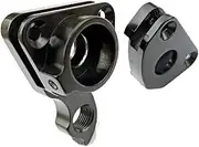 FIQOME 1pc Bicycle Rear Derailleur Hanger, for Airwolf Motion TIDEACE Coluer Poision WKY Geometric 142x12mm Gravel MTB Carbon Bike Frame Bike Derailleur Hanger