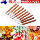 1/10Pcs Vegetable Fruit Carving Knife Set Chiseling Tool Set for Kitchen Dining