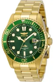 Mens Pro Diver Quartz Watch, Gold, 30027