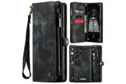 Samsung Galaxy S23 Ultra 5G CaseMe 008 2-In-1 Wallet with Detachable Cover, 8 Card Slots + Zip Pocket