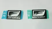 NEW LEXUS F SPORT EMBLEM LT RT FRONT FENDER IS250 IS350 2012 2013 2014 2015