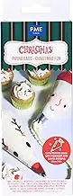PME CH24IB125 12 Disposable Icing Piping Bags, Christmas Fun, Plastic