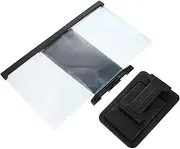 ETHZZLE Phone Screen Magnifier Detachable Mobile Phone Display Stand with Eye Protection Portable Tech Gadget for Travel and Home Use Viewing Experience Black