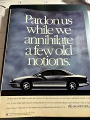 1994 Print Ad For Oldsmobile Aurora. The American Dream