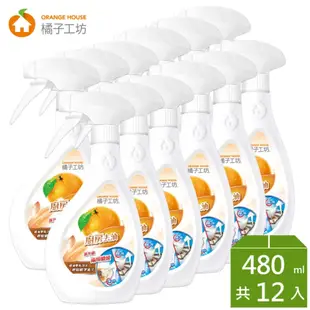 橘子工坊 廚房烤爐清潔劑-兩用噴槍頭(480ml*12瓶/箱)