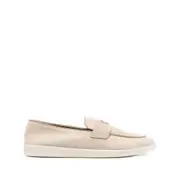 [Prada] Prada Suede Loafers 10 US NEUTRALS