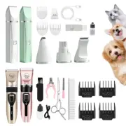 Pet MicroPrecision Paw Trimmer Electric Waterproof Dog Shaver Cat Hair Clippers