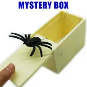 Mystery Spider Plastic Box Jump Out Rubber Prank Gags Trick Practical Jokes US