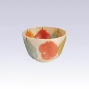 Kyo-yaki - Matcha bowl - Leaf with box