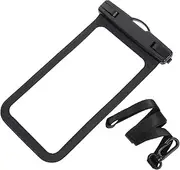 LABRIMP Mobile Waterproof Bag Waterproof Storage Tote Clear Phone Case Impermeable Touch Screen Phone Bag Underwater Phone Protector Waterproof Case Phone Holder Board Fireproof Black PVC