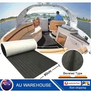 240×90cm EVA Foam Mat Marine Yacht Boat Decking Teak Flooring Charcoal Grey Pad