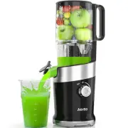 Juicer Machines, Aeitto Cold Press Juicer,4.9" Wide Mouth Fits for Whole Frui...