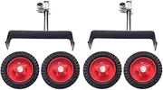 Lawn Mower Support Stand Portable Edge Trimmer Lawn Mower Loosening Wheel for Mowers