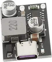 TEHAUX 20W USB C Fast Charging Power Supply Module Step Down Voltage Regulator with Overvoltage Protection for Power Bank Electronic Devices
