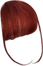 Clip on Bangs Human Hair, French Bangs Clip on Fake Bangs Fringe, Neat Bangs Hair Extension, French Bangs Clip On, Fake Bangs Fringe, Stylish Fringe Hairpieces for Dinner Date