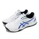 Asics 網球鞋 Court Slide 3 男鞋 白 藍 皮革 入門款 運動鞋 亞瑟士 1041A335102