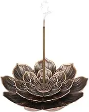 Alloy Incense Burner Stick Incense Burner Cone Incense Holder Censer Bronze Buddhism Coil Copper Backflow Incense Burner for Home