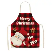 Nevenka Christmas Kitchen Cooking Aprons Baking Grilling Aprons-A15