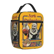Redkid Terrifier 3 No Exit Clown 2024 Insulated Lunch Bags Thermal Bag Meal Container Portable Tote Lunch Box Girl Boy Work Outdoor 5 One Size