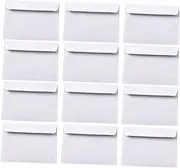 ZUNOXAZ 100pcs Self-Sealing Mailing Envelopes Secure Mailers for Office Business Paper Flat Cardboard Elegant Design