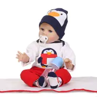 在飛比找蝦皮商城精選優惠-NPK全膠仿真嬰兒娃娃 可愛企鵝套裝玩具禮物 熱賣推薦
