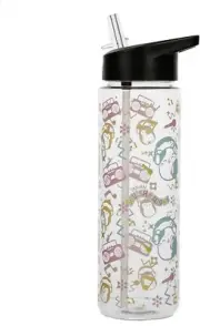 Squishmallows Cam The Cat Owen The Owl 24 Oz Tritan Water Bottle