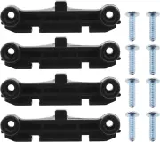 4PCS AM4 CPU Heatsink Bracket AMD CPU Fan Support Bracket Base with 8PCS Mountin
