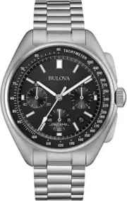 Bulova Precisionist Lunar Pilot Chronograph High Performance Quartz Moon Watch