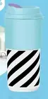 TUPPERWARE ECO+ Coffee To Go Cup - Stripes - 490ML - Keep Cup - Brand New