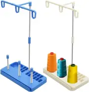 2 Pack Thread Holders,Thread Organizer for Embroidery and Sewing Machines,Thread