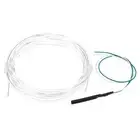 3mm 5m PMMA Side Glow Fiber Optic Cable Kit with 12V 0.1W Testing LED Light