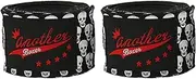 Boxing Wraps,9.84ft Spooky Skull Wraps for Boxing Gloves - Professional Protective Gear Muay Thai Elastic Bandages for Sports Training and Competition Combat