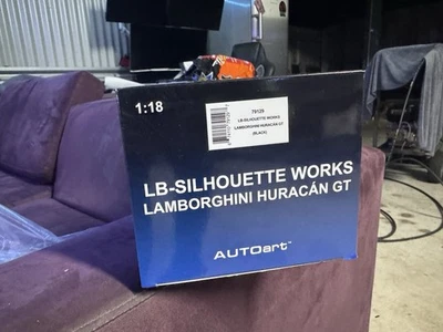 AUTOart 1:18 LB-Silhouette Works Lamborghini Huracán GT – Black - sealed