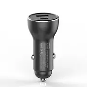 QK505 QC3.0/SCP 2.4A Dual USB Supercharge Car Charger