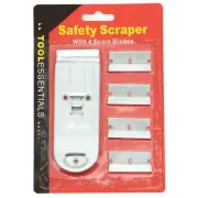 Safety Scraper with 4 Spare Blades