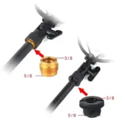 10pcs Screws Thread Adapter for Microphone Stand (3/8in Female to 5/8in Male)