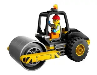 【LEGO 樂高】磚星球〡 60401 城市系列 工程蒸氣壓路機 Construction Steamroller