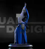 1/6 38CM Bare Saadiya 3D Print Garage Kit Figure Model Kit Unpainted Unassembled