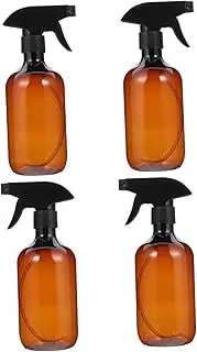 VICASKY 4 Pack 500ml Empty Plastic Spray Bottles Refillable Reusable and Travel Trigger Spray Bottles