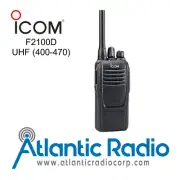Icom F2100D Two Way Radio - UHF Handheld (400-470) - Digital - IP67