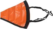 Fishing Sea Anchor, Drift Sock High Visibility Wind Resistant Orange Portable Tear Resistant Sea Anchor Drogue,Drift Sock For Fishing Boat, For Marine Boats Yachts (61cm / 24in)